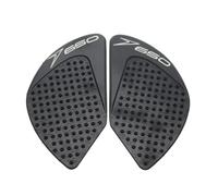 CTAB Adesivo antiscivolo for protezione serbatoio moto adatto for Kawasaki Z650 2017-2018, presa for ginocchio Gas, carta decorativa laterale Z 650(Black)