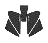 CTAB For MT 09 Mt09 2021-2023 Moto Serbatoio Carburante Pad Trazione Serbatoio Carburante Adesivo Serbatoio Carburante Adesivo Serbatoio Carburante Laterale Antiscivolo(BLACK3)
