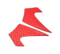 CTAB Tappetino antiscivolo for serbatoio carburante for moto, adatto for YAMAHA MT07 2014-2016 MT-07 FZ07 MT 07, adesivo protettivo in gomma for gambe. Accessori.(Red)