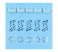 CTASRIM Confezione da 5 Kit di rondelle for nottolini di avviamento a Strappo Adatti for motoseghe MS270 MS290 MS310 MS390 MS360 MS361 MS362 MS440 MS441 MS460