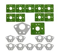 CTASRIM Guarnizione carburatore da 20 Pezzi Adatta for decespugliatori CG430 CG520 BC430 BC520, Accessori for Motori, Parti di Utensili da Giardino.(AB Set 20Pcs)