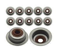 CTASRIM Guarnizione dello Stelo da 12 Pezzi Adatta for Motore a Benzina GX160 GX200 GX120 168F 12209-ZH8-003 2kw 3kw 5,5-6,5hp