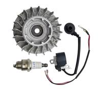 CTASRIM Kit Candela Bobina di accensione volano Adatto for Motosega MS660 066 OEM 1122 400 1217 Ricambi