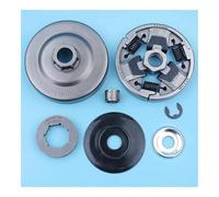 CTASRIM Kit Cuscinetto con rondella, Clip e Corona del Tamburo della Frizione da 3/8"-7T, Adatto for Motosega 024 026 MS260 PRO - Parti di Ricambio da 19 mm