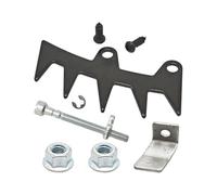 CTASRIM Kit di Punte for paraurti for Cani da abbattimento da 5 Denti, Adatto for Motosega da 120, Dado di Regolazione della Barra, Pezzo di Ricambio di Ricambio