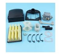 CTASRIM Kit Guarnizione collettore Filtro Aria Supporto carburatore Adatto for Motosega 268 272 XP Gomito Molla passacavo Parti