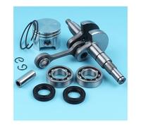 CTASRIM Kit guarnizioni Olio for Cuscinetti a Sfera dell'albero Motore, pistone da 38 mm, Perno da 10 mm, Adatto for Motosega 018 MS180