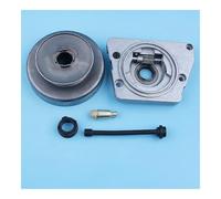 CTASRIM Kit Tamburo Frizione sperone Gruppo Olio 3/8" x7 Adatto for Motosega 61 66 162 266 268 272 272XP, Parti di Ricambio di Tipo monoblocco.