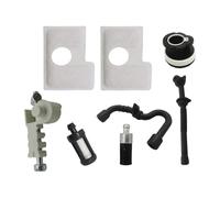 CTASRIM Kit tendicatena regolatore Filtro Aria Carburante Olio Adatto for Motosega MS180 MS170 018 017 Ricambio Parte 1130 141 2200