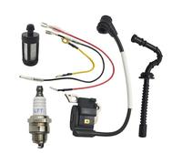 CTASRIM Modulo Bobina di accensione, Tubo Flessibile del Carburante, Kit Candela Adatto for Motosega MS210, MS230, MS250, 020, 021, 023, 025.