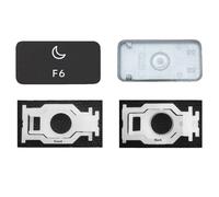 CTBDZ A2337 Tappo chiave di ricambio individuale con cerniera per MacBook Air 13" 2020 F1 a F12 keycaps (F6)