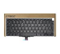 CTBDZ Tastiera di ricambio retroilluminata versione UK per MacBook Air Retina 13" M1 A2337 fine 2020 anno