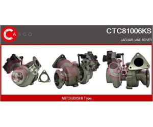 CTC81006KS TURBOCOMPRESSORE SOVRALIMENTAZIONE CASCO JAGUAR LAND ROVER