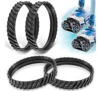 CTcar R0526100 - Catena di ricambio per Zodiac Baracuda MX6 / MX8 Elite Series - Cinghia per pneumatici in gomma ad alte prestazioni (confezione da 4)