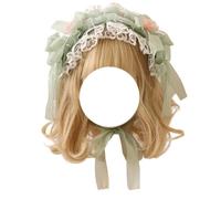 CTCOIJRN Fasce for capelli for donna Ragazza Lolita Copricapo Fasce for capelli Fascia for capelli Accessori for cerchi for capelli(Headband 2)