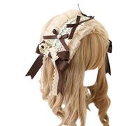 CTCOIJRN Fasce for capelli Lolita Maid for donne e ragazze Fascia for capelli in pizzo dolce Accessori for capelli Lolita for feste cosplay(Green Headbands)