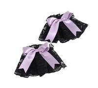 CTCOIJRN Fasce magiche nere viola for donne Accessori for capelli fascia for capelli moda Lolita gotica(Arm Sleeve)