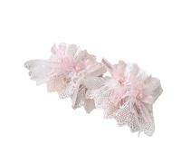 CTCOIJRN Fascia for capelli Lolita Fasce for capelli in pizzo rosa for donna Fascia for capelli con fiocco Cappello a cilindro Fasce for capelli Accessori for costumi(Arm sleeves)