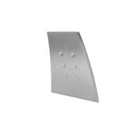CTCYWLWAYZ Maniglie per Porte Interne Grigio Maniglia Interna Auto Copertura Porta Fibbia Corrimano Copertura Porta Bracciolo Base per Toyota per Aygo 2005-2014(Right Gray Cover)
