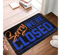 CTDF Zerbino anti-fatica antiscivolo | Sorry We're Closed Autumn For Man Cave Ideas (40 x 60 cm)