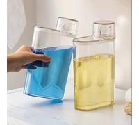 CTDMJ 1,3 l, dispenser per detersivo, dispenser ermetico con misurino, contenitore per detersivo, dosatore in polvere, contenitore per detersivo, contenitore per detersivo liquido, secchio per la