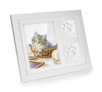 CTDMJ Set di impronte di zampe per cani e gatti, set di impronte a mano in legno 3D, per decorazioni da appendere e da tavolo, per animali domestici, set di stampa in gesso 3D, decorazione per la casa