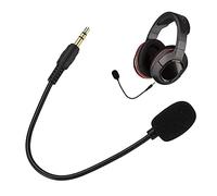 CTDWNT Portatile 3.5mm Wired Stereo Studio Gaming Headset Mic Microfono Vocale Registratore Telefono HD Per Cell K7G4 Mini Laptop Mono