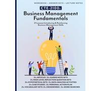 CTE-2100: Business Management Fundamentals: Full Workbook with Answer Keys & Lecture Notes (B&W)