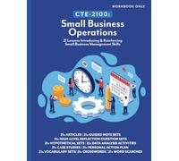 CTE-2100: Small Business Operations: Workbook Only (B&W)