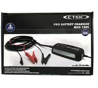 Ctek Caricabatteria MXS10EC 12V 10A Incl. Custodia Protettiva/Paraurti 4m Cavo