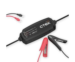 CTEK Caricabatterie intelligente NXT 5 da 12 V, compatibile con acido al piombo e litio, robusto caricabatterie 5A, modalità ricondizionamento, ottimizzazione AGM, compensazione della temperatura
