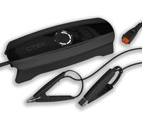 CTEK CS ONE Caricabatteria intelligente 12V Caricabatteria per Moto e Auto Mantenitore della Batteria con Carica adattiva App, Ricondizionamento, Sveglia e Alimentazione