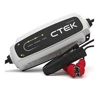 CTEK CT5 Start/Stop Caricabatterie 12V 3.8A per Auto con sistema Start&Stop | Mantenitore, desolfatore, carica intelligente per batterie AGM/EFB, massimizza durata e prestazioni delle batterie Start/Stop