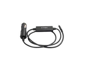 CTEK USB-C CHARGE CABLE 12V PLUG Cavo USB-C Con Adattatore 12V per CS FREE | Per Ricaricare La Batteria Interna Del CS FREE Tramite La Presa Ausiliaria 12 V Del Veicolo