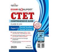 CTET Comprehensive Guide Exam Goalpost, Paper - II, Social Studies / Social Science, Class VI - VIII, 2020