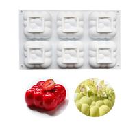 CTForest Stampo in silicone nuvola, stampo per torta mousse, bolle nuvola stampo in silicone, adatto per la produzione di torte mousse