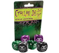 Cthulhu D6 Dice Set | Custom Dice, use with Steve Jackson Games, DND, RPGs, Tabletop Games, and Role-Playing Adventures