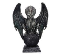 Nemesis Now Reign of Cthulhu on Ball 25cm, Resin, Black, Cast in the Finest Resi