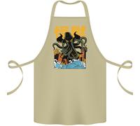 Cthulhu Giapponese Anime Kraken Cotone Grembiule 100% Biologico