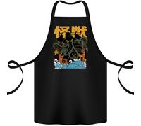 Cthulhu Giapponese Anime Kraken Cotone Grembiule 100% Biologico
