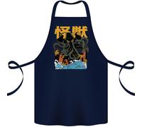 Cthulhu Giapponese Anime Kraken Cotone Grembiule 100% Biologico