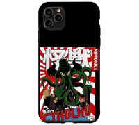 CTHULHU. Japanese Anime Monster Attack, Old Poster Japanese Custodia per iPhone 11 Pro Max