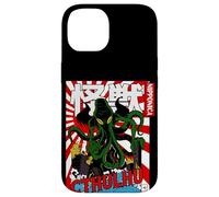 CTHULHU. Japanese Anime Monster Attack, Old Poster Japanese Custodia per iPhone 14