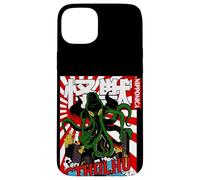 CTHULHU. Japanese Anime Monster Attack, Old Poster Japanese Custodia per iPhone 15 Plus