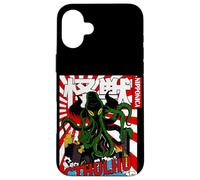 CTHULHU. Japanese Anime Monster Attack, Old Poster Japanese Custodia per iPhone 16 Plus