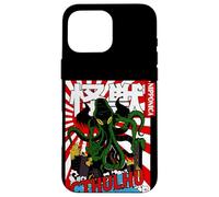 CTHULHU. Japanese Anime Monster Attack, Old Poster Japanese Custodia per iPhone 16 Pro Max
