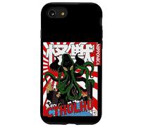 CTHULHU. Japanese Anime Monster Attack, Old Poster Japanese Custodia per iPhone SE (2020) / 7/8