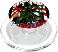 CTHULHU. Japanese Anime Monster Attack, Old Poster Japanese PopSockets PopGrip per MagSafe