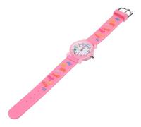 CTIRCHIU 1pezzi Orologio Da Polso Cartoon Per Orologio Unisex Con Design e Resistente Per Regali Di Compleanno e Festività Rosa