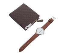 CTIRCHIU 1set Orologio e Portafoglio Da Uomo Accessorio Elegante Per Ogni Occasione Per Amici e Familiari